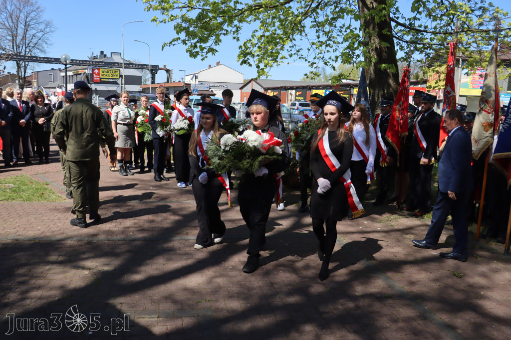 Fotorelacja: Święto Konstytucji 3 Maja w Myszkowie