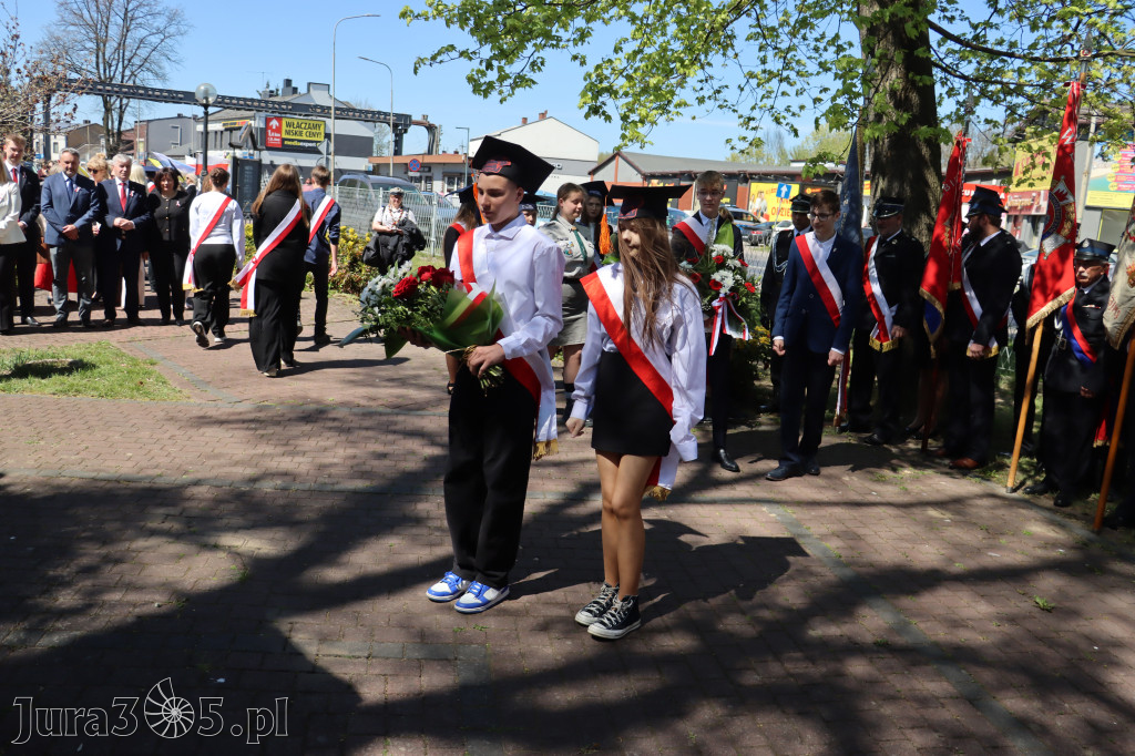 Fotorelacja: Święto Konstytucji 3 Maja w Myszkowie