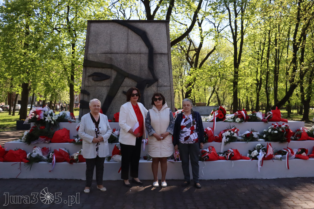 Fotorelacja Zawiercie: 235. rocznica uchwalenia Konstytucji 3 Maja