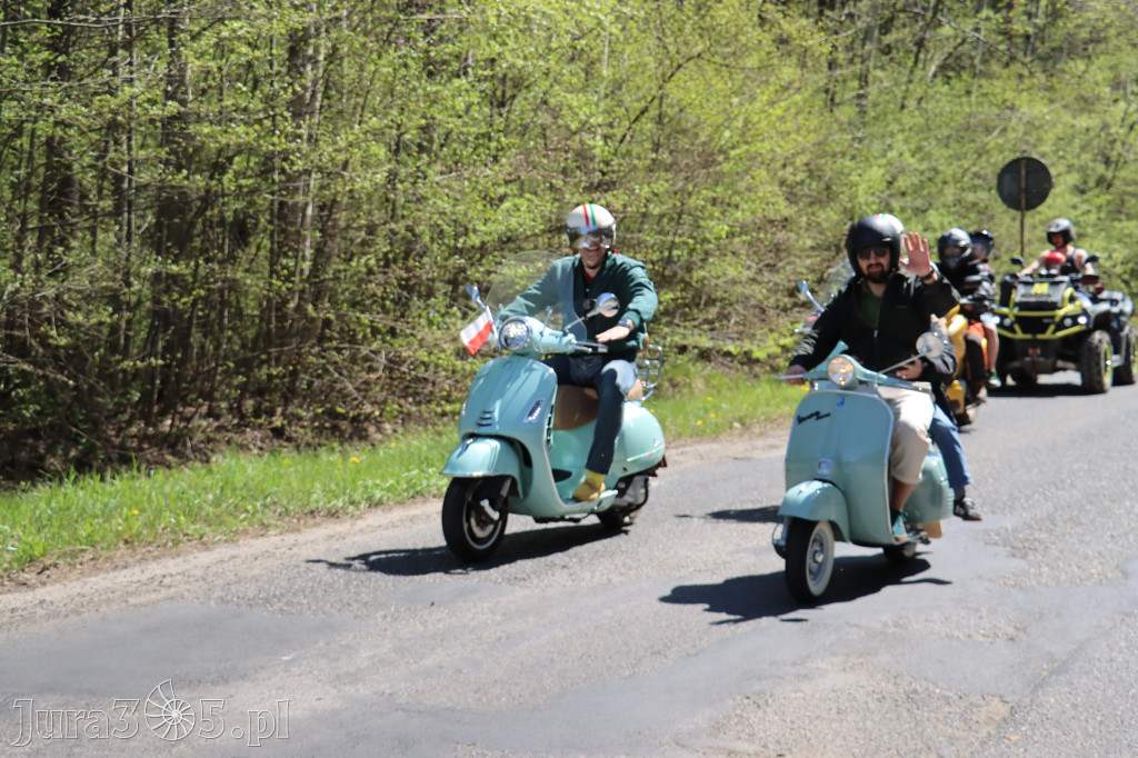 Fotorelacja I: IV Motopiknik w Łazach - parada motocykli