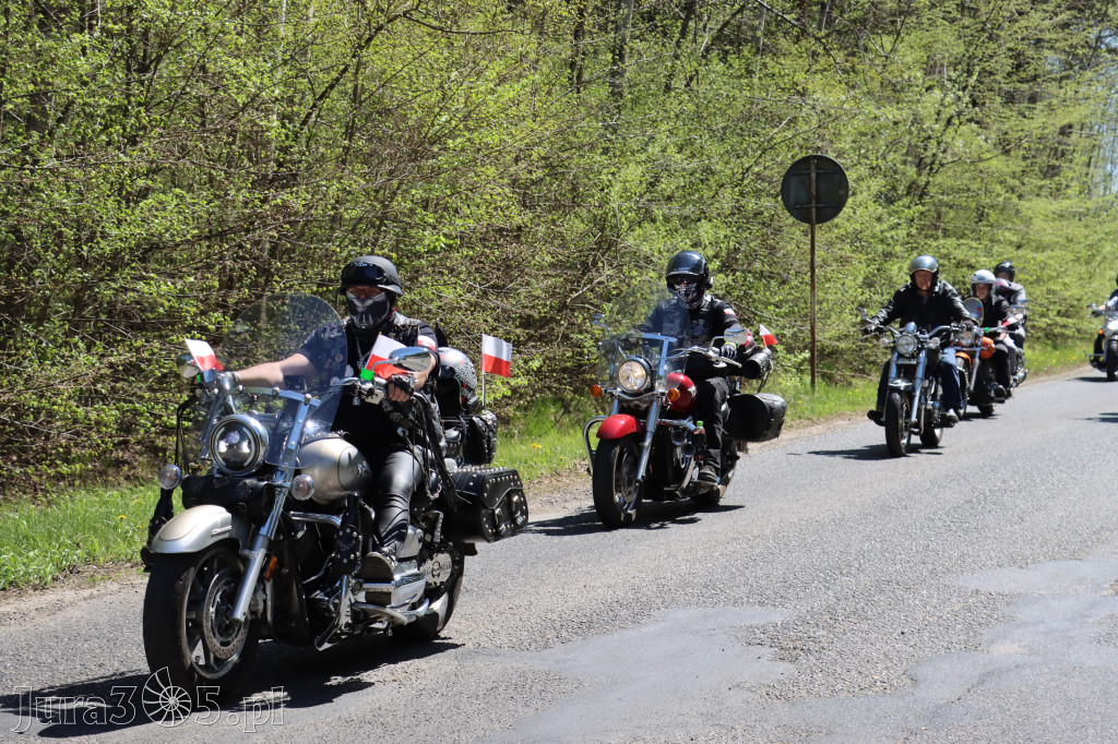 Fotorelacja I: IV Motopiknik w Łazach - parada motocykli