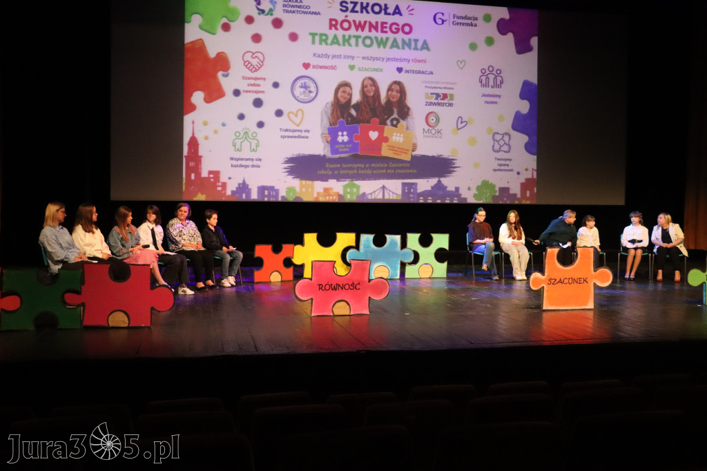 Fotorelacja: Szkoła Równego Traktowania w MOK Zawiercie