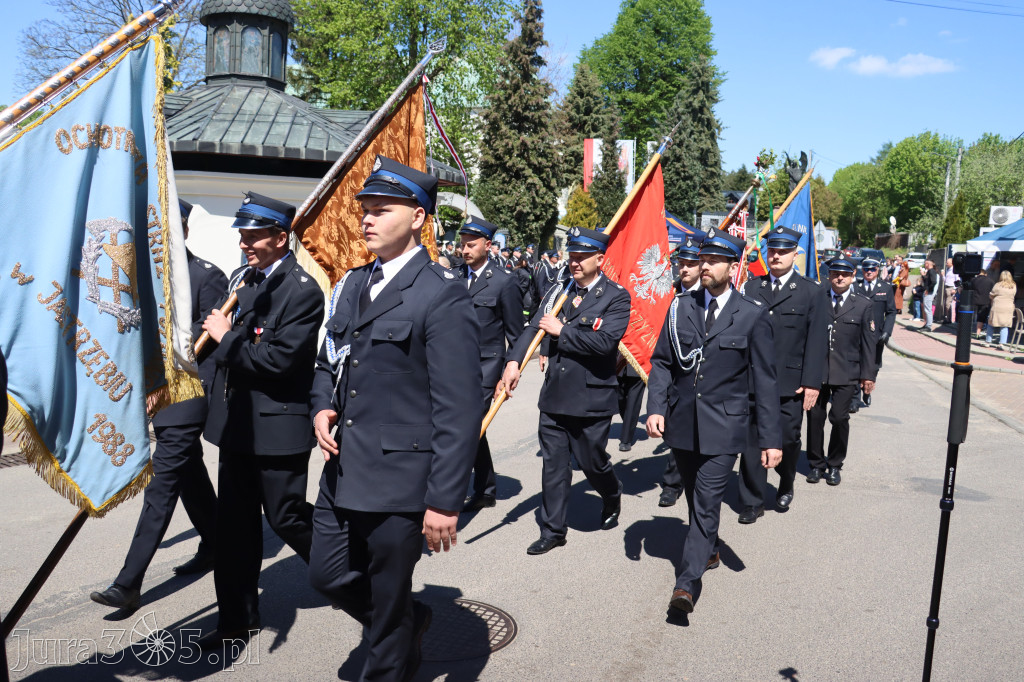 Fotorelacja II: XXVI Pielgrzymka Rodzin Strażackich w Leśniowie