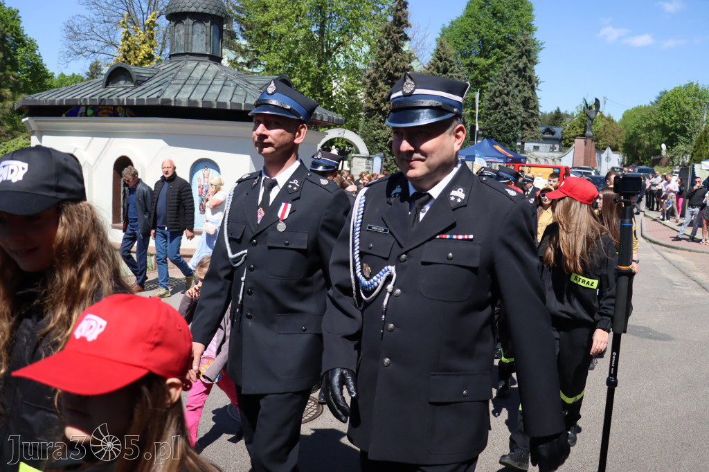 Fotorelacja II: XXVI Pielgrzymka Rodzin Strażackich w Leśniowie
