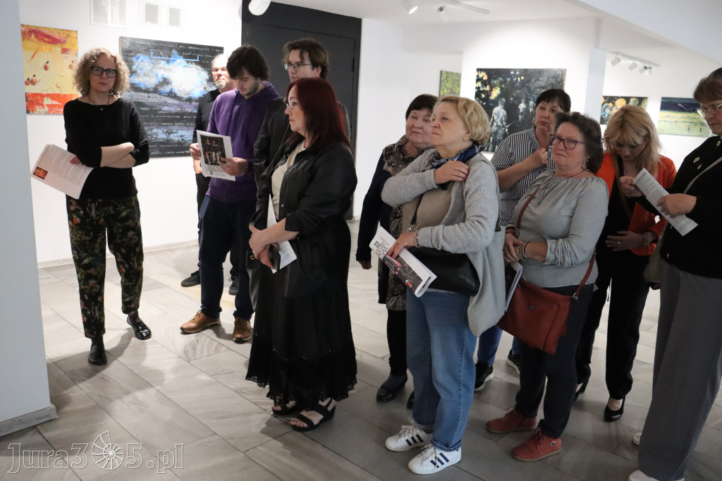 Fotorelacja: Wernisaż wystawy Małgorzaty Lazarek w MOK Zawiercie