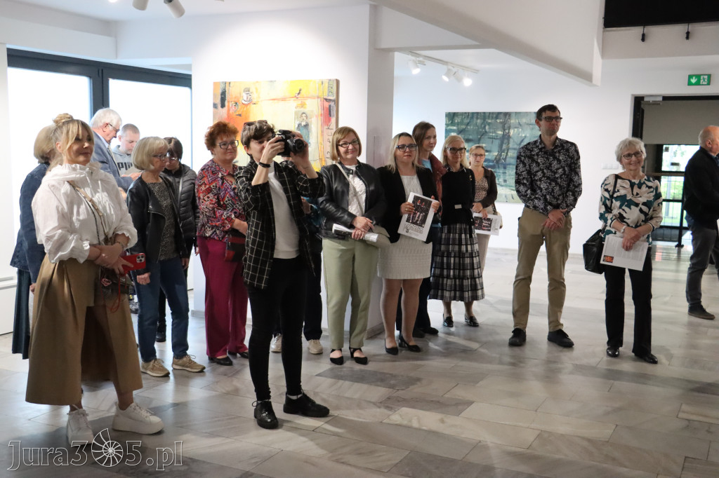 Fotorelacja: Wernisaż wystawy Małgorzaty Lazarek w MOK Zawiercie