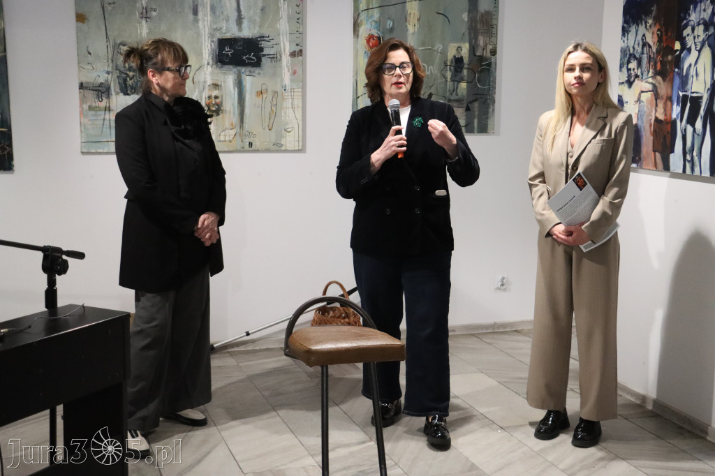 Fotorelacja: Wernisaż wystawy Małgorzaty Lazarek w MOK Zawiercie