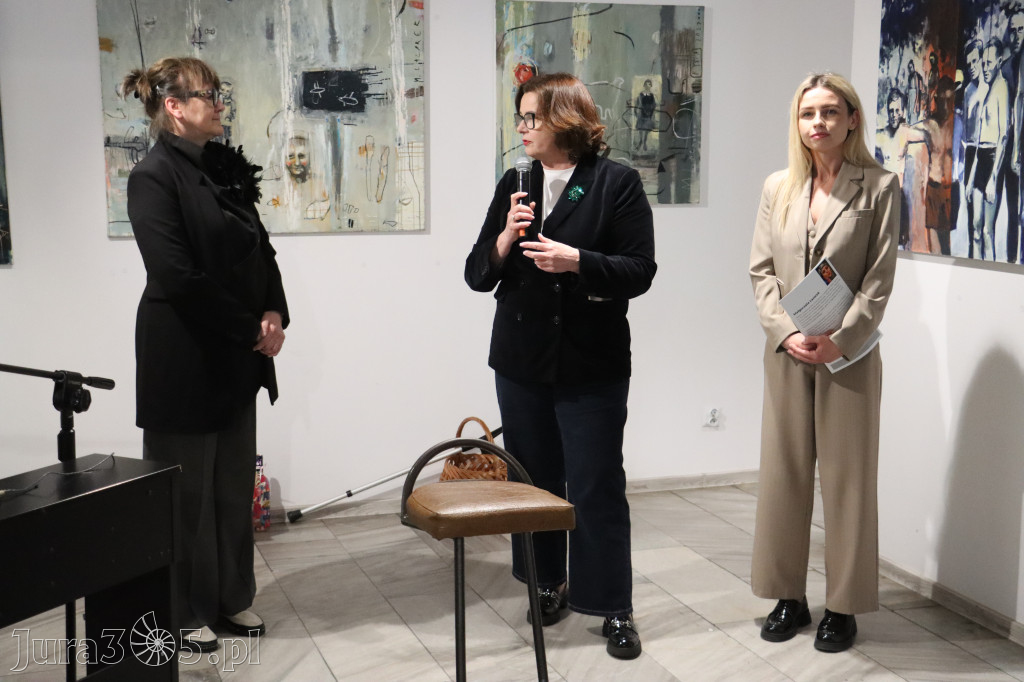 Fotorelacja: Wernisaż wystawy Małgorzaty Lazarek w MOK Zawiercie