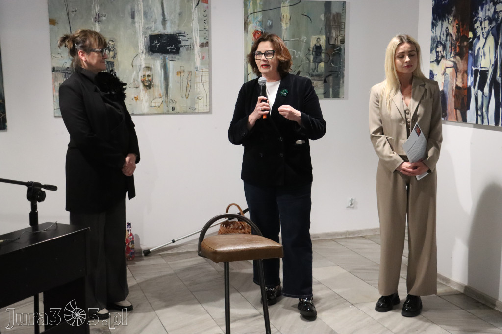 Fotorelacja: Wernisaż wystawy Małgorzaty Lazarek w MOK Zawiercie