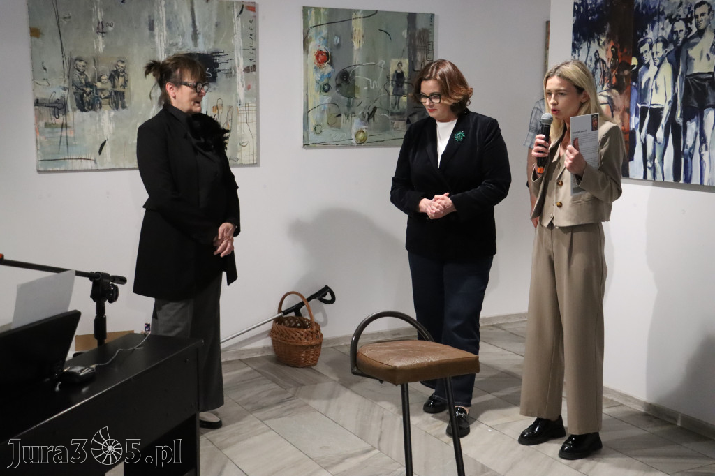 Fotorelacja: Wernisaż wystawy Małgorzaty Lazarek w MOK Zawiercie