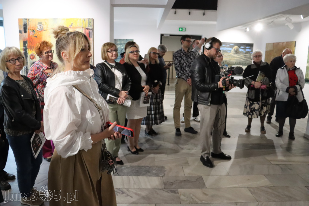 Fotorelacja: Wernisaż wystawy Małgorzaty Lazarek w MOK Zawiercie