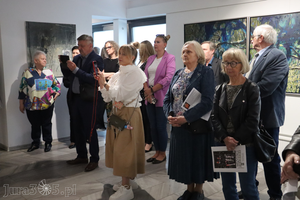 Fotorelacja: Wernisaż wystawy Małgorzaty Lazarek w MOK Zawiercie