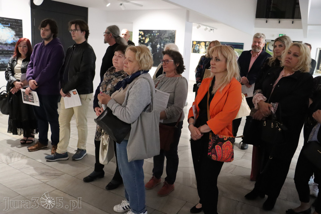 Fotorelacja: Wernisaż wystawy Małgorzaty Lazarek w MOK Zawiercie