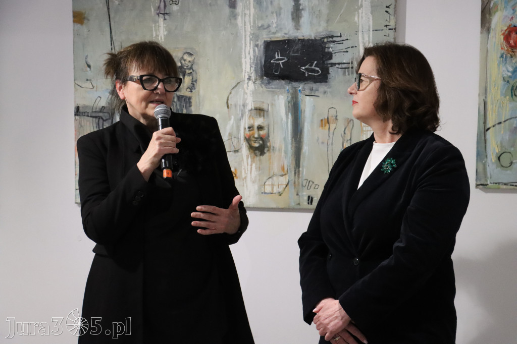Fotorelacja: Wernisaż wystawy Małgorzaty Lazarek w MOK Zawiercie