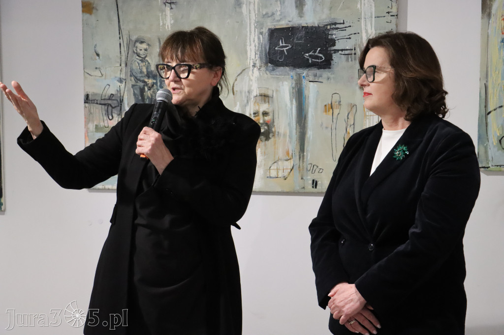 Fotorelacja: Wernisaż wystawy Małgorzaty Lazarek w MOK Zawiercie