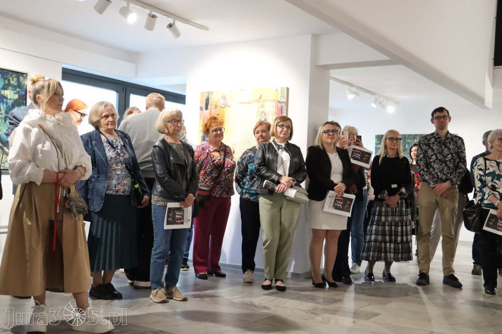 Fotorelacja: Wernisaż wystawy Małgorzaty Lazarek w MOK Zawiercie