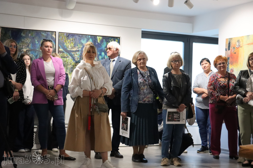 Fotorelacja: Wernisaż wystawy Małgorzaty Lazarek w MOK Zawiercie