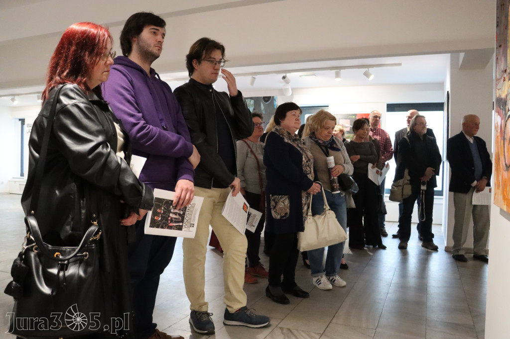 Fotorelacja: Wernisaż wystawy Małgorzaty Lazarek w MOK Zawiercie