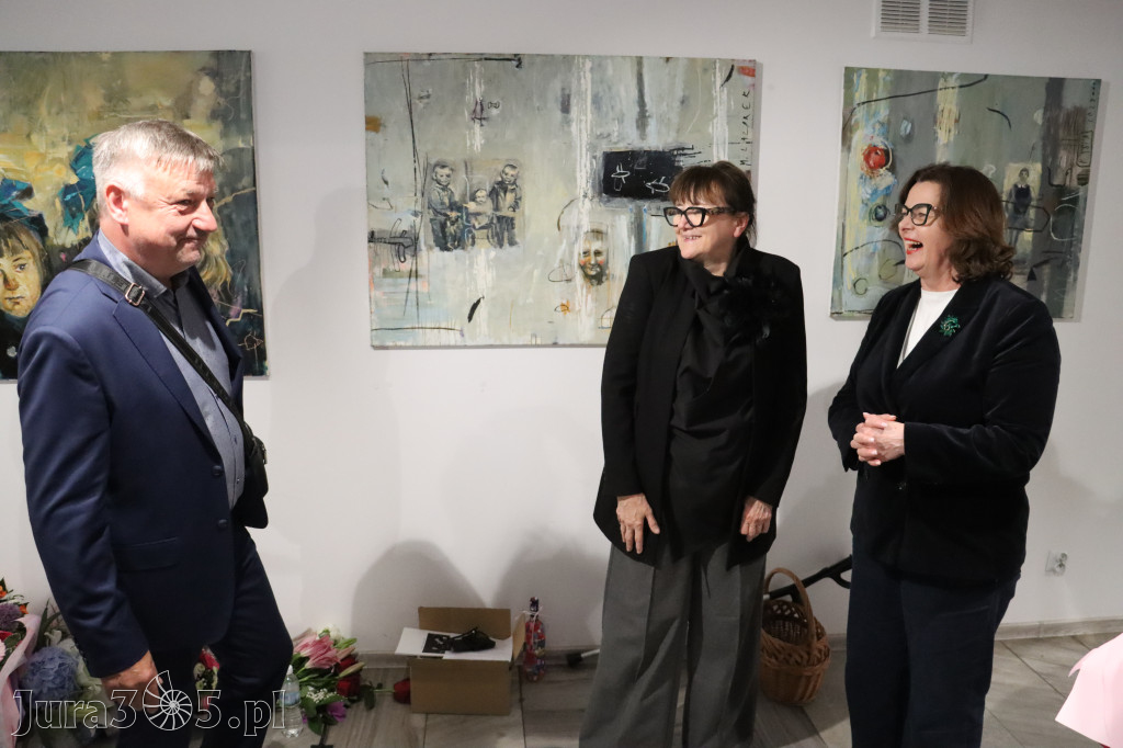 Fotorelacja: Wernisaż wystawy Małgorzaty Lazarek w MOK Zawiercie
