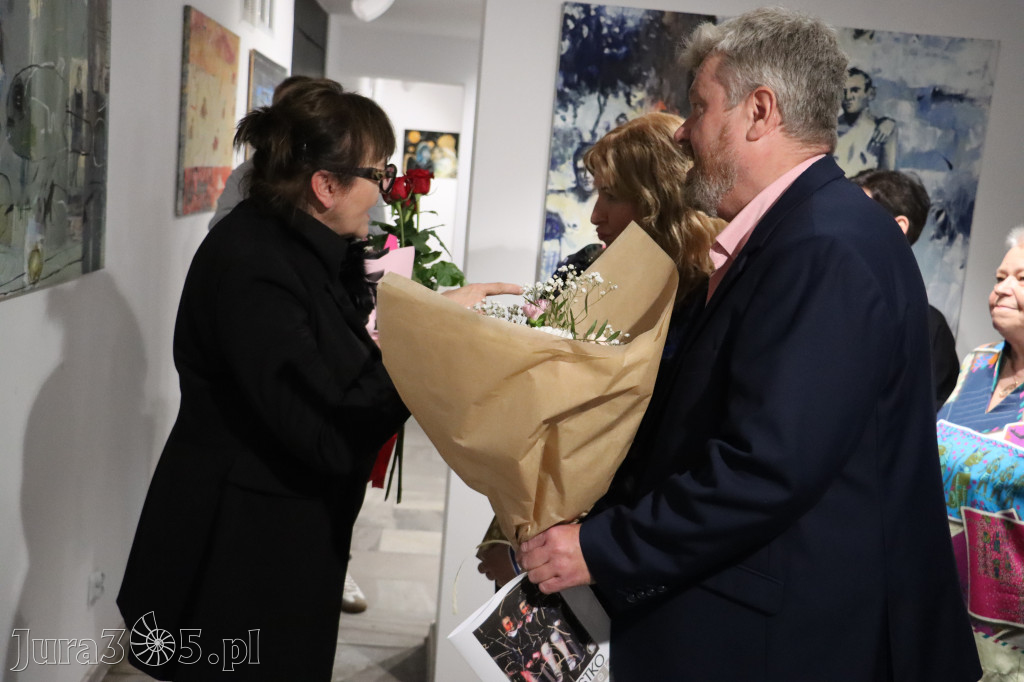 Fotorelacja: Wernisaż wystawy Małgorzaty Lazarek w MOK Zawiercie