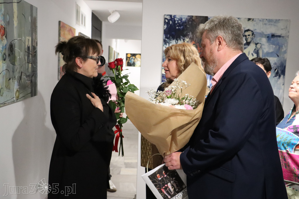 Fotorelacja: Wernisaż wystawy Małgorzaty Lazarek w MOK Zawiercie