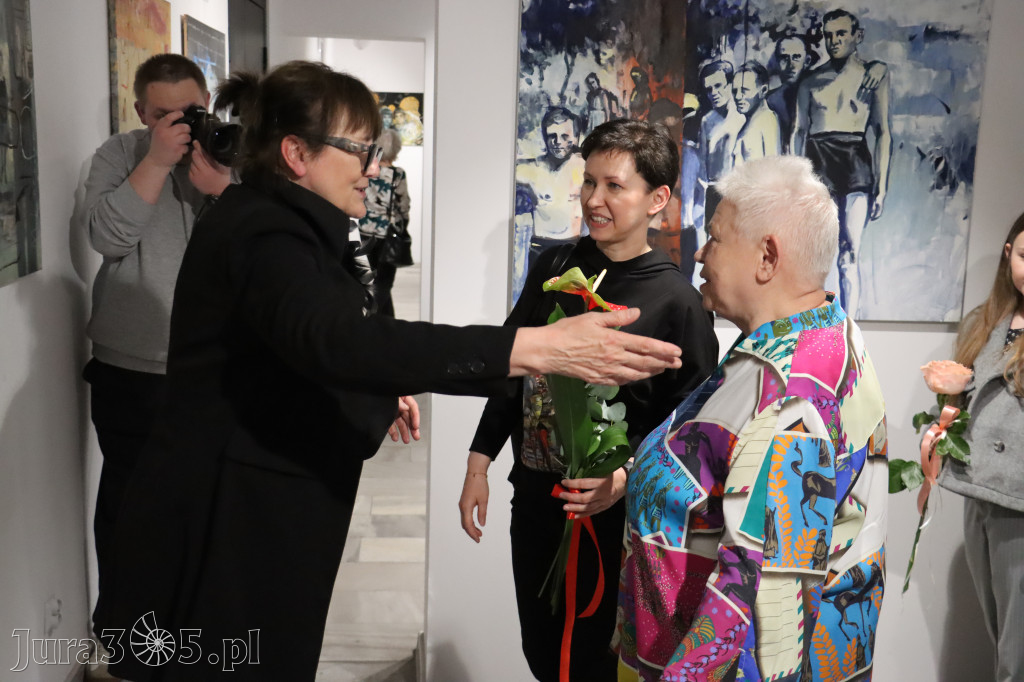 Fotorelacja: Wernisaż wystawy Małgorzaty Lazarek w MOK Zawiercie
