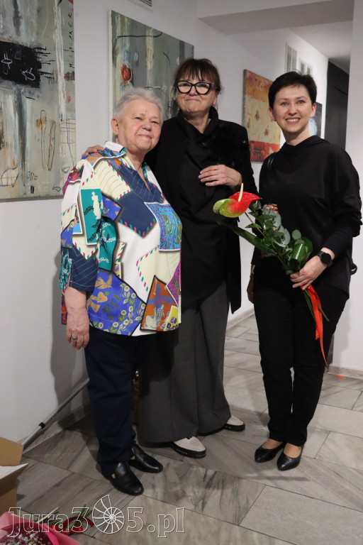 Fotorelacja: Wernisaż wystawy Małgorzaty Lazarek w MOK Zawiercie