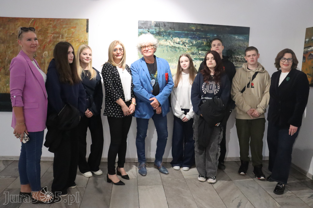 Fotorelacja: Wernisaż wystawy Małgorzaty Lazarek w MOK Zawiercie
