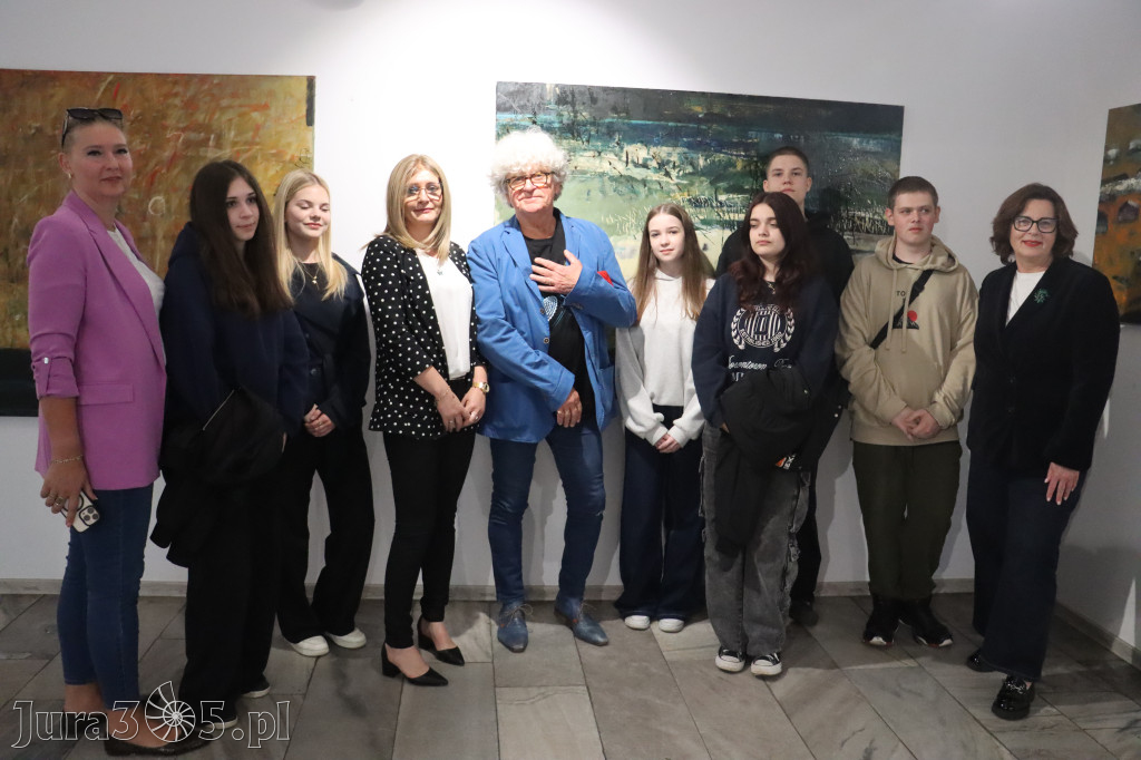 Fotorelacja: Wernisaż wystawy Małgorzaty Lazarek w MOK Zawiercie