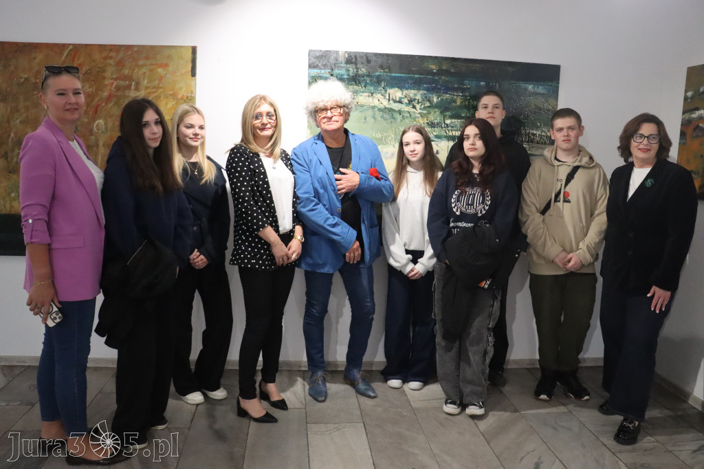 Fotorelacja: Wernisaż wystawy Małgorzaty Lazarek w MOK Zawiercie