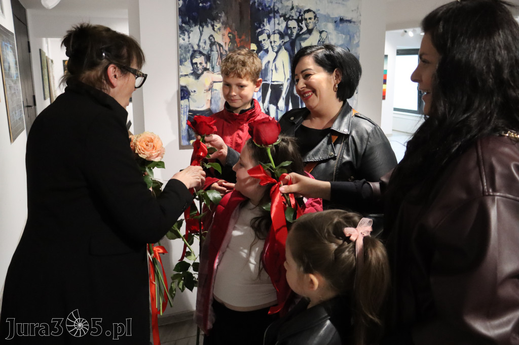 Fotorelacja: Wernisaż wystawy Małgorzaty Lazarek w MOK Zawiercie