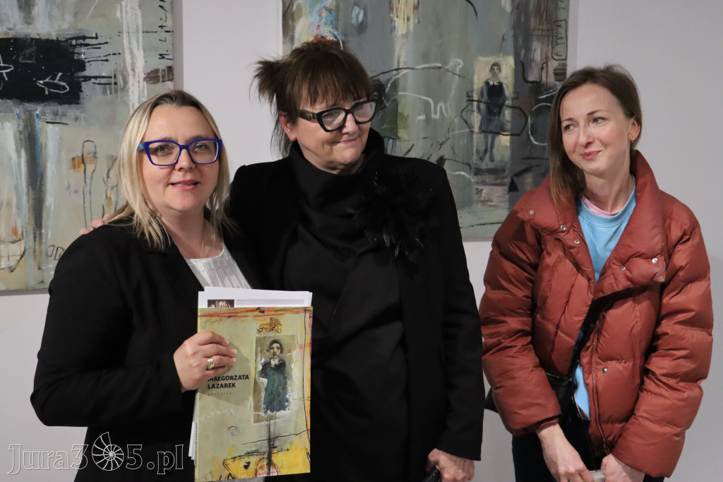Fotorelacja: Wernisaż wystawy Małgorzaty Lazarek w MOK Zawiercie