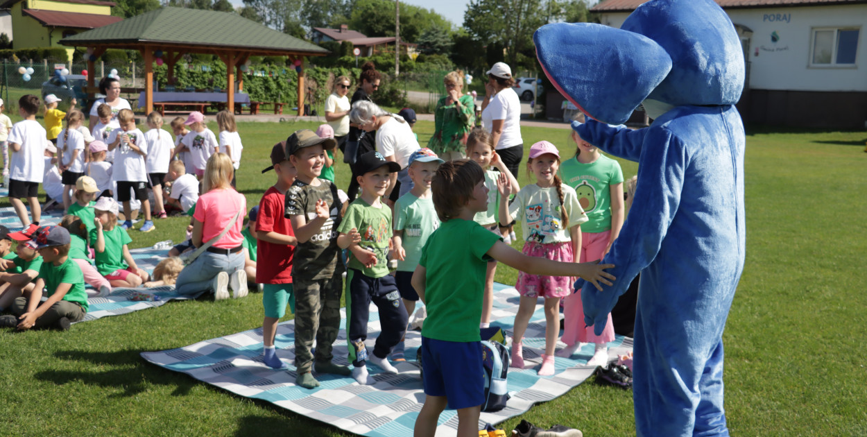 Fotorelacja I: Gminna Spartakiada Przedszkolaków w Poraju