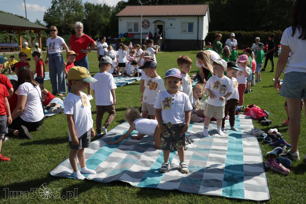 Fotorelacja I: Gminna Spartakiada Przedszkolaków w Poraju