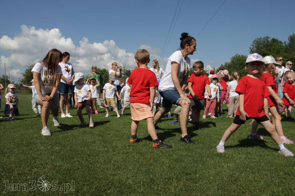 Fotorelacja I: Gminna Spartakiada Przedszkolaków w Poraju