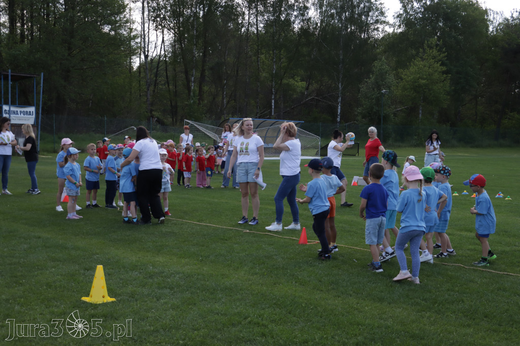 Fotorelacja I: Gminna Spartakiada Przedszkolaków w Poraju