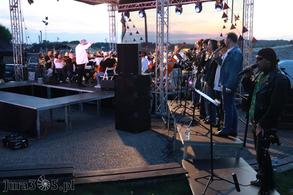 Fotorelacja I: KONCERT ROCKOWO SYMFONICZNY - Zamek Ogrodzieniec