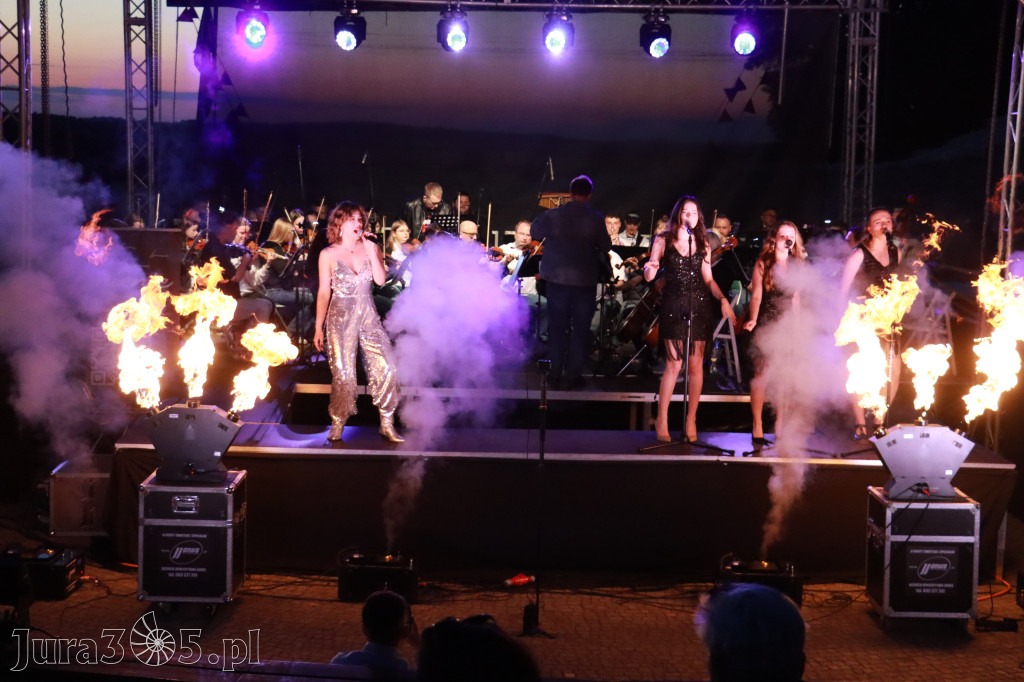 Fotorelacja I: KONCERT ROCKOWO SYMFONICZNY - Zamek Ogrodzieniec