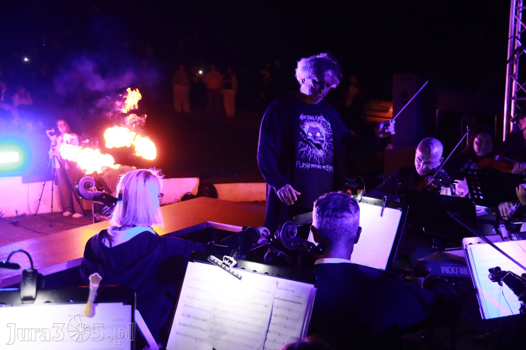 Fotorelacja II: KONCERT ROCKOWO SYMFONICZNY - Zamek Ogrodzieniec