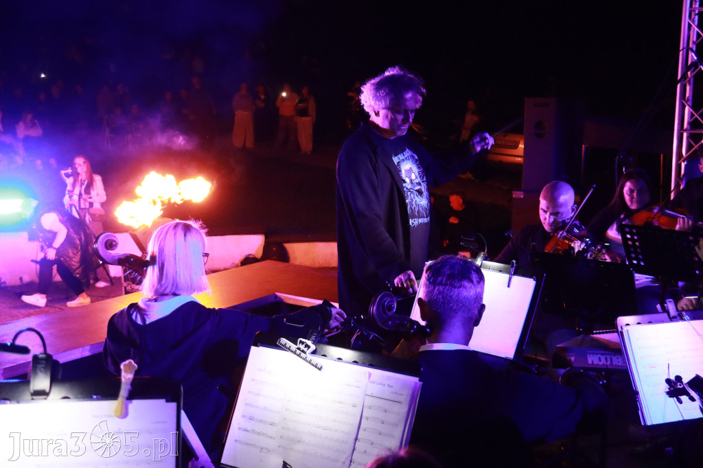 Fotorelacja II: KONCERT ROCKOWO SYMFONICZNY - Zamek Ogrodzieniec