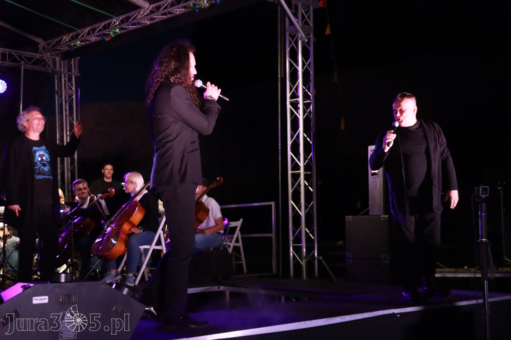 Fotorelacja II: KONCERT ROCKOWO SYMFONICZNY - Zamek Ogrodzieniec