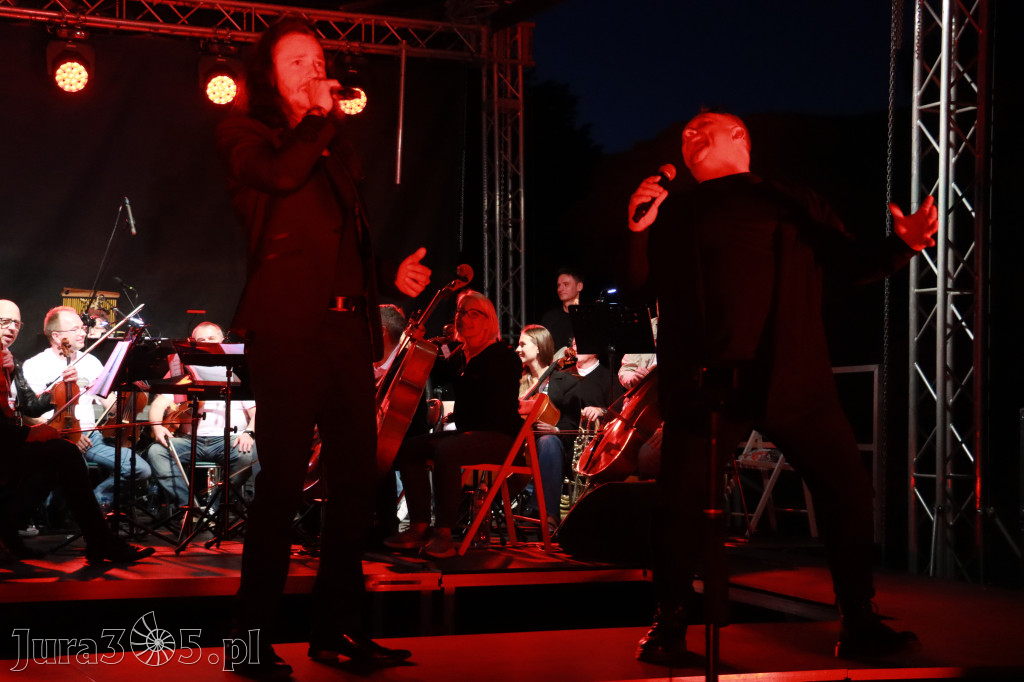 Fotorelacja II: KONCERT ROCKOWO SYMFONICZNY - Zamek Ogrodzieniec