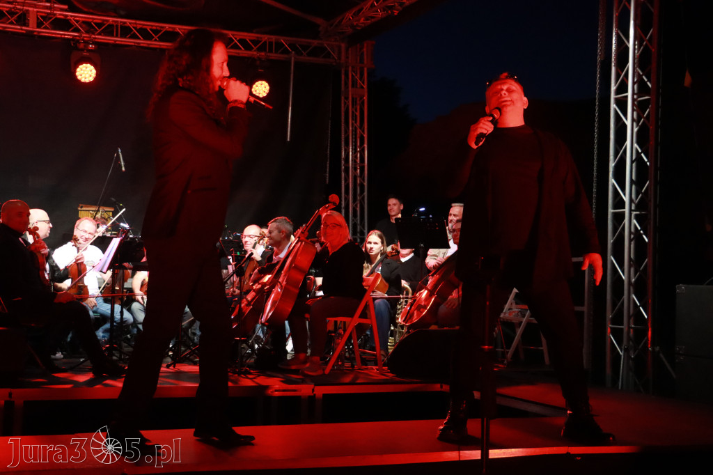 Fotorelacja II: KONCERT ROCKOWO SYMFONICZNY - Zamek Ogrodzieniec