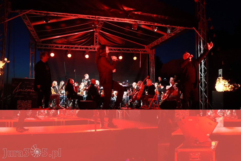 Fotorelacja II: KONCERT ROCKOWO SYMFONICZNY - Zamek Ogrodzieniec