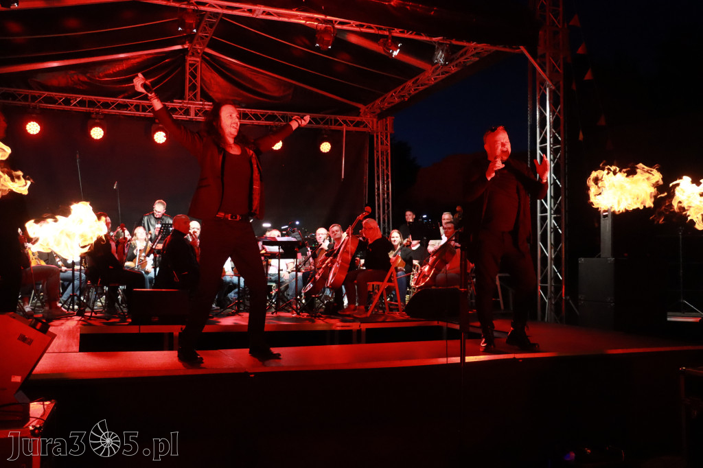 Fotorelacja II: KONCERT ROCKOWO SYMFONICZNY - Zamek Ogrodzieniec