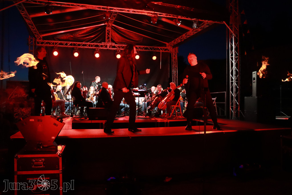 Fotorelacja II: KONCERT ROCKOWO SYMFONICZNY - Zamek Ogrodzieniec