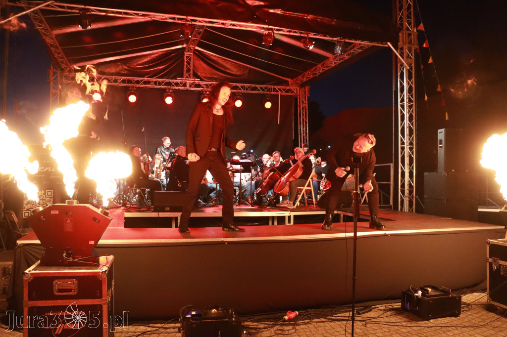 Fotorelacja II: KONCERT ROCKOWO SYMFONICZNY - Zamek Ogrodzieniec