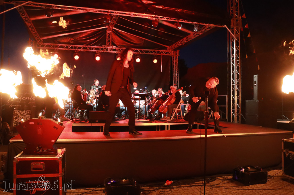 Fotorelacja II: KONCERT ROCKOWO SYMFONICZNY - Zamek Ogrodzieniec