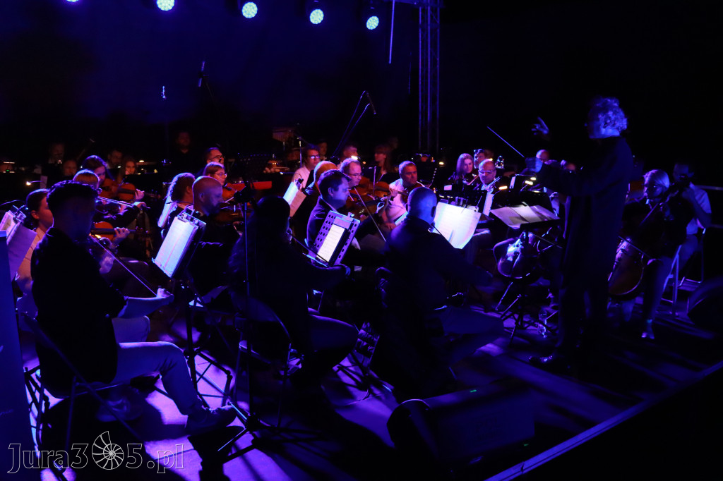 Fotorelacja II: KONCERT ROCKOWO SYMFONICZNY - Zamek Ogrodzieniec