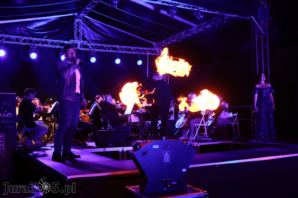 Fotorelacja II: KONCERT ROCKOWO SYMFONICZNY - Zamek Ogrodzieniec